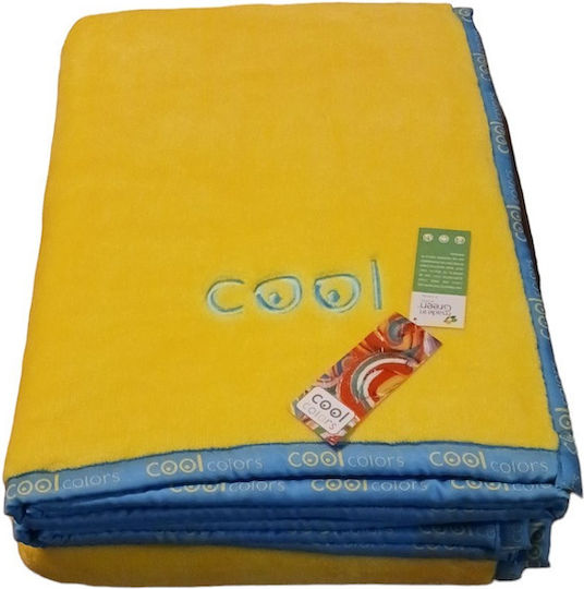 Manterol Casa Μt Basic Colors Κουβέρτα Ισπανίας Βελουτέ Μονή 170x240εκ.