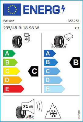 Falken Euroall Season 4 Seasons Tyre 235/45R18 98W XL