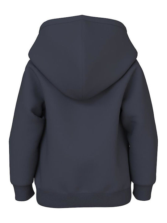 Name It Kids Sweatshirt with Hood Navy Blue