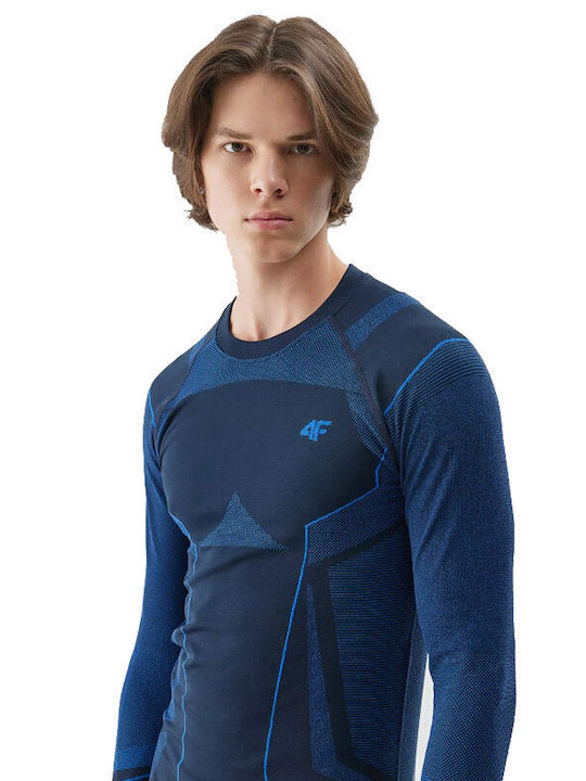 4F Base Layer Thermal Underwear Blue