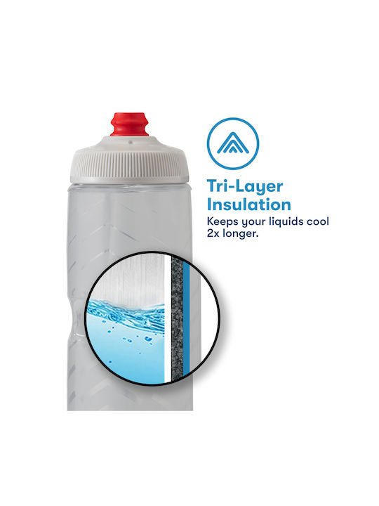 Polar Αθλητικό Παγούρι Πλαστικό 590ml Μπλε