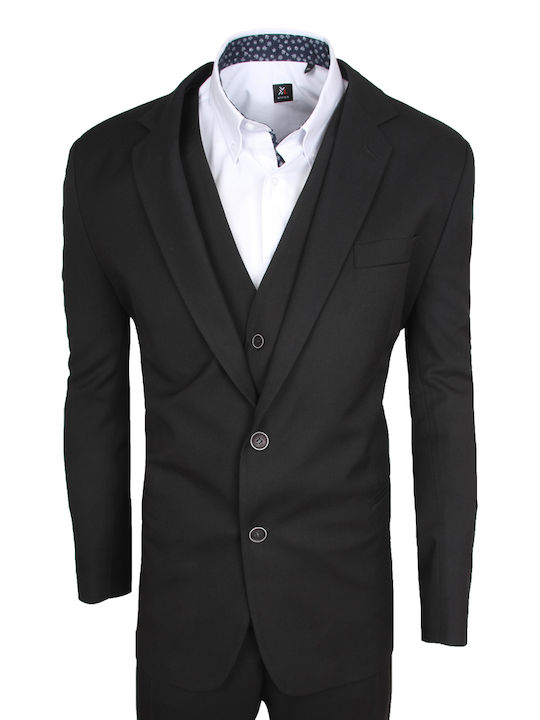 Stefansxxl Men's Suit Black