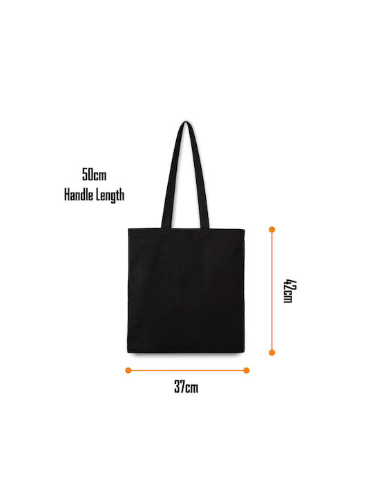 Rocksax Τσάντα για Ψώνια σε Μαύρο χρώμα