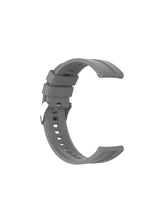 Watch Gt 2 42mm Strap Silicone Gray (Galaxy Watch 3 41mmVivomove HRHuawei Watch GT2 / GT3 (42mm) / GT3 Pro (43mm)Realme Watch 2)