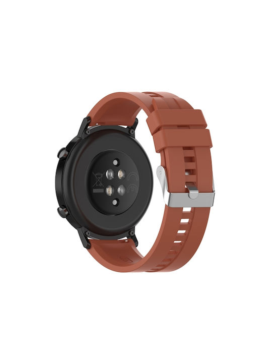 Watch Gt 2 42mm Strap Silicone Gray (Galaxy Watch 3 41mmVivomove HRHuawei Watch GT2 / GT3 (42mm) / GT3 Pro (43mm)Realme Watch 2)
