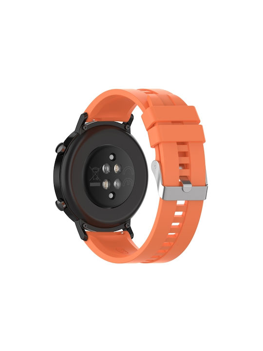 Watch Gt 2 42mm Strap Silicone Gray (Galaxy Watch 3 41mmVivomove HRHuawei Watch GT2 / GT3 (42mm) / GT3 Pro (43mm)Realme Watch 2)
