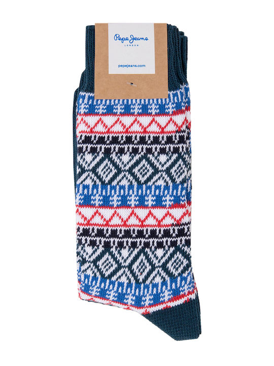 Pepe Jeans Chunky Fair Чорапи Червени 2Пакет