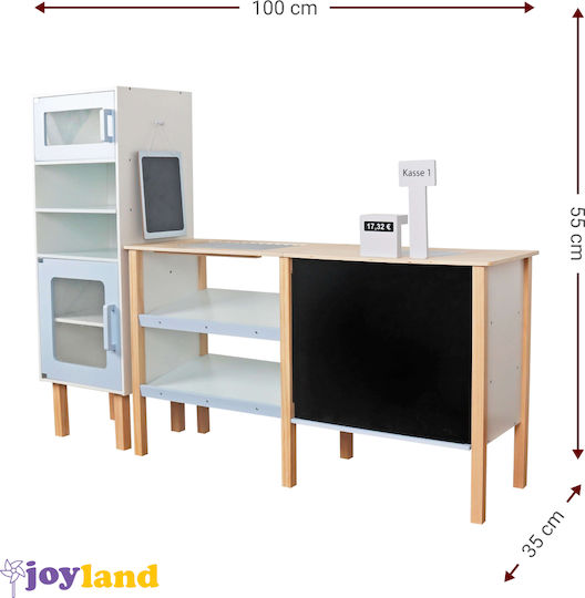 Joyland Παιδικό Μαγαζάκι Marketplace Μαγαζάκι Marketplace από Ξύλο για 3+ Ετών 55 εκ.