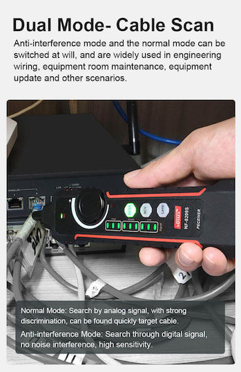 Noyafa NF-8209S Cable Tester Network RJ45 Digital