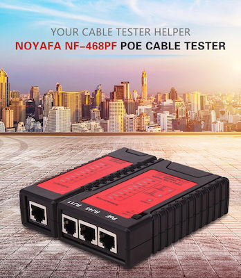 Noyafa Network Cable Tester RJ11 / RJ45 NF-468PF