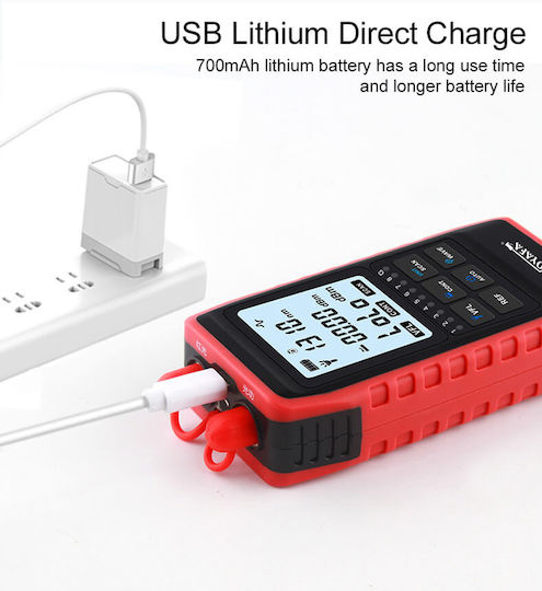 Noyafa NF-908L Tester Καλωδίων Οπτικής Ίνας RJ45 / USB