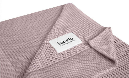 Lionelo Blanket Nursery Swaddling Blankets Bamboo Pink Pink 75x100cm