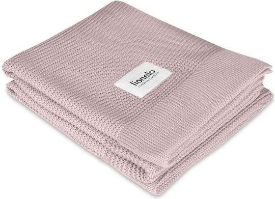 Lionelo Blanket Nursery Swaddling Blankets Bamboo Pink Pink 75x100cm