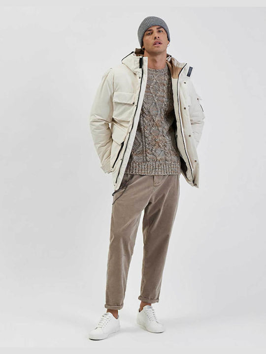 Gianni Lupo Herrenhose in Lockerer Passform Gray