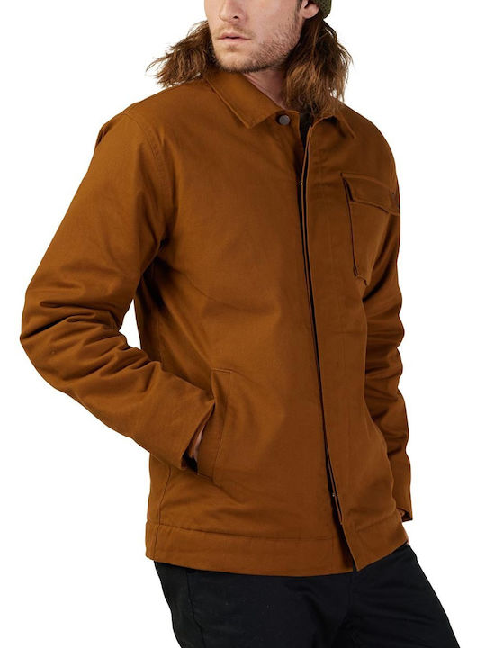 Source Men's Cardigan Brown
