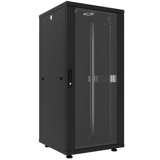 Canovate Επιδαπέδια Καμπίνα Rack 26U 60x80cm Μαύρο CSN-U-9-2668A
