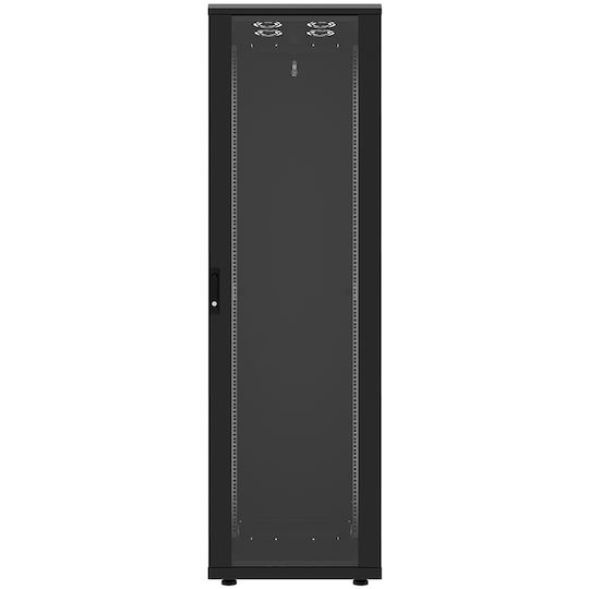 Canovate Επιδαπέδια Καμπίνα Rack 42U 60x80cm Μαύρο CSN-9-4268A