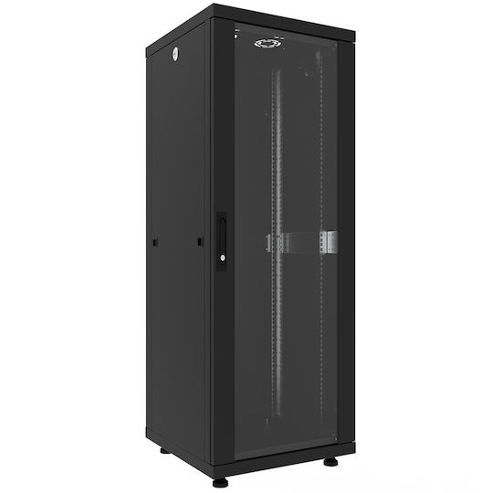 Canovate Επιδαπέδια Καμπίνα Rack 32U 60x80cm Μαύρο CSN-U-9-3268A