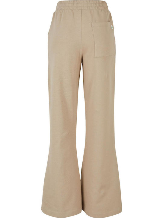 Jogginghose Ausgestellt Beige