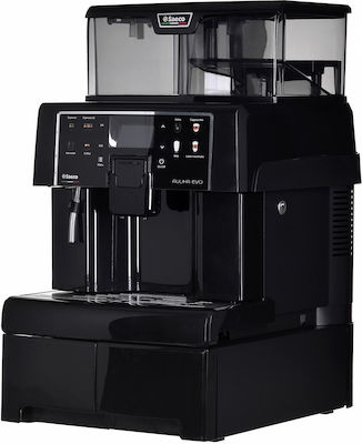 Saeco Aulika Evo Top Automatic Espresso Machine 1400W Pressure 15bar with Grinder Black