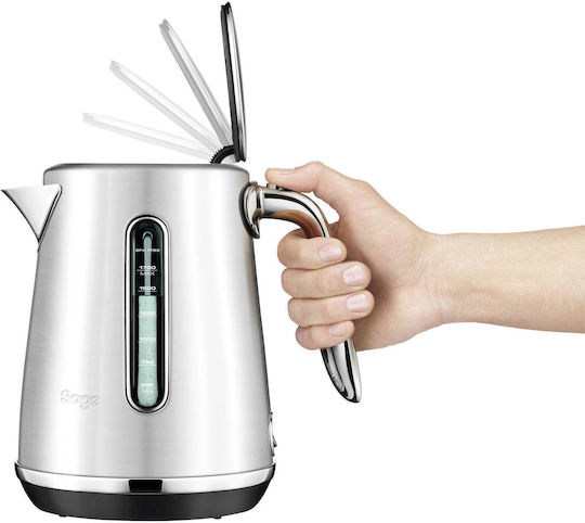 Sage The Soft Top Luxe Kettle 1.7lt 2400W Brushed Stainless Steel