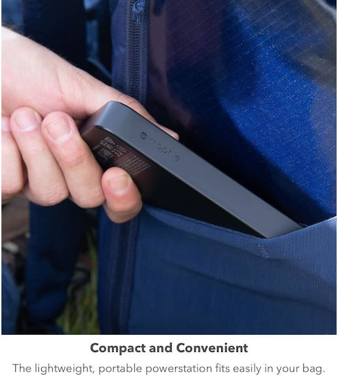 Mophie Powerstation 2023 10000mAh 20W с USB-A изходен порт и USB-C изходен порт Черна
