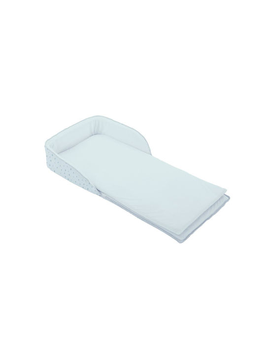 Kikka Boo Βρεφικό Μαξιλάρι Μείωσης Χώρου Memory Foam Dots Blue