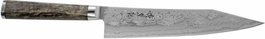 Ryusen Knife Chef from Damascus Steel 21cm