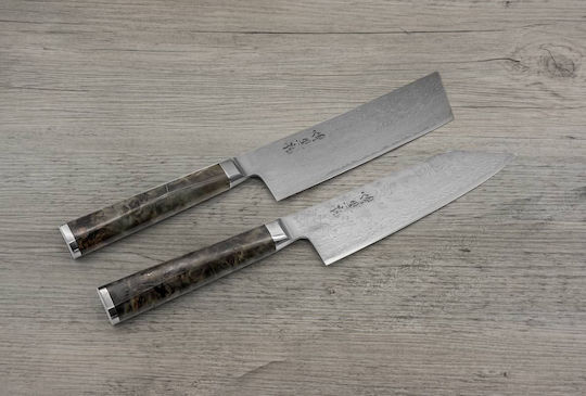 Ryusen Knife Chef from Damascus Steel 21cm
