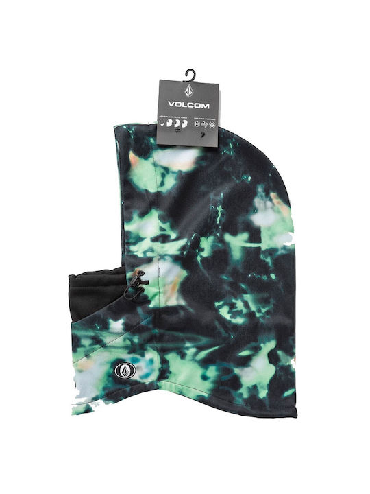 Volcom Hydro Hood Thingy Spritz Black Full Face Motorcycle Rider Balaclava Fleece Black Color