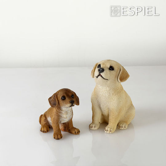 Espiel Dekorativ Hund aus Polyresin Golden Retriever 13x16.8x20.5cm 1Stück