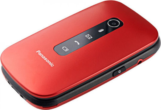 Panasonic KX-TU550 Single SIM Resistant Mobile Red