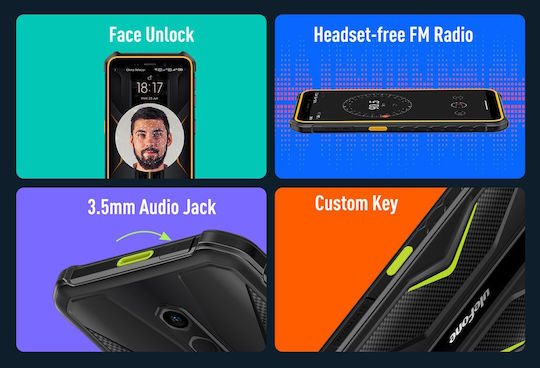 Ulefone Armor X12 Pro Dual SIM (4/64GB) Μαύρο