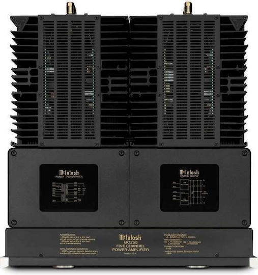 McIntosh MC255 Τελικός Ενισχυτής Hi-Fi Mono 18207 Μαύρος