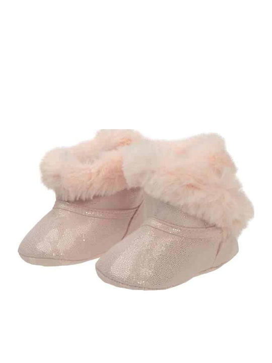 Meridian Shoes Pantofi pentru bebeluși Roz