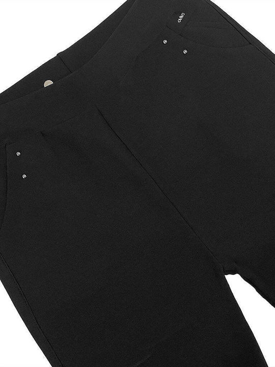 Ustyle Femei Bumbac Pantaloni Negru