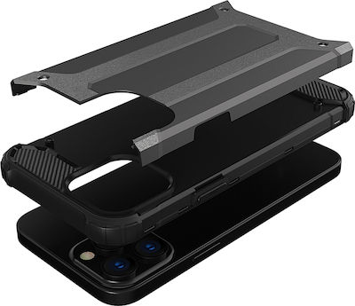 Hurtel Hybrid Armor Back Cover Πλαστικό Ανθεκτική Χρυσό (iPhone 13 Pro Max)