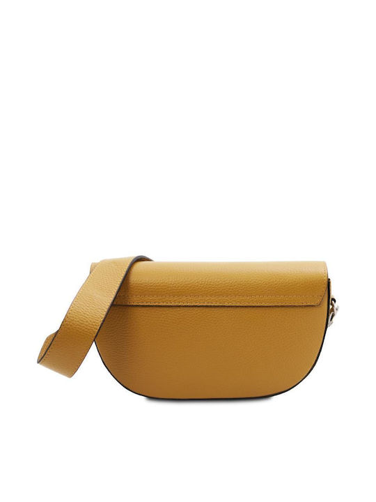 Tuscany Leather Leather Women's Bag Shoulder Yellow