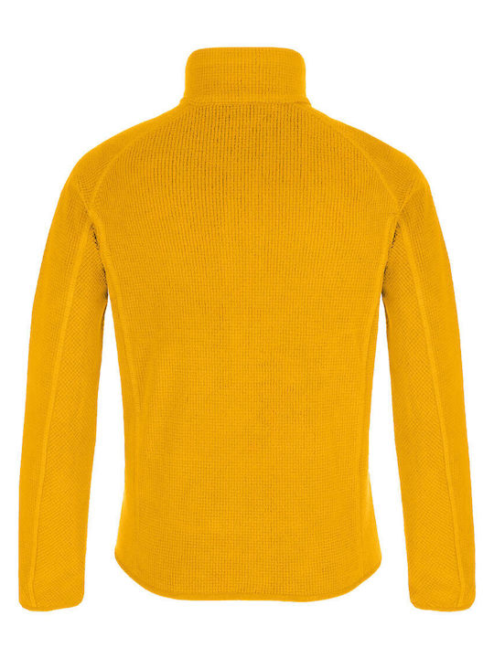 Salewa Cardigan pentru copii Fleece Yellow