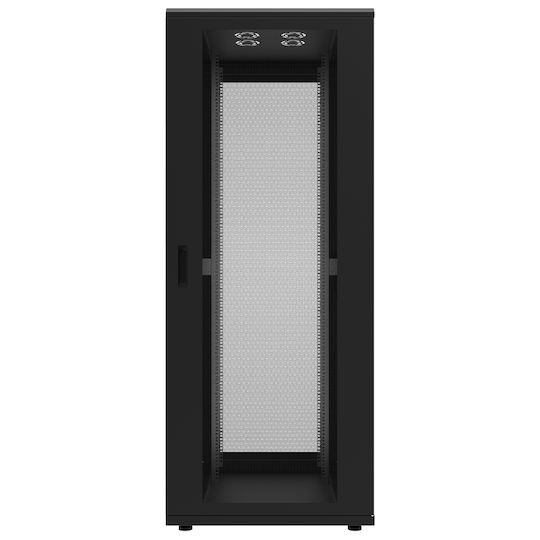 Canovate Επιδαπέδια Καμπίνα Rack 42U 80x100cm Μαύρο CSS-9-4280F