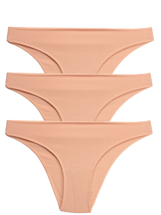 Βαμβακερά Γυναικεία Slip 3Pack