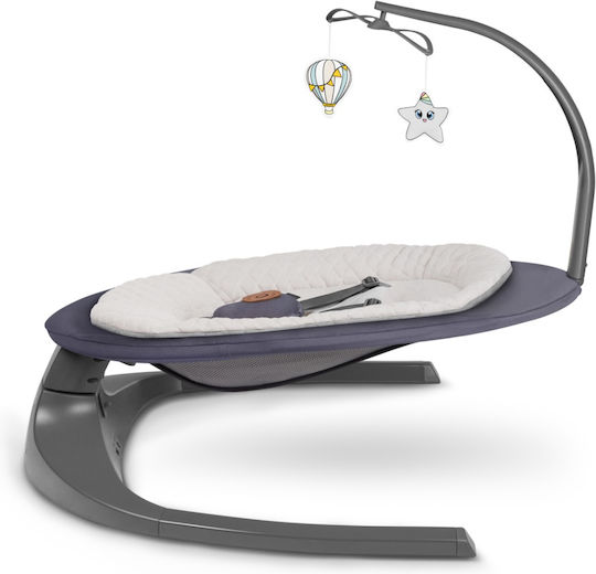 Lionelo Electric Relax pentru Bebeluși Ralf cu Muzică Gri pentru Copil până la 9kg