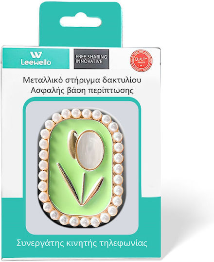 Leewello Pop Socket Κινητού Light Green