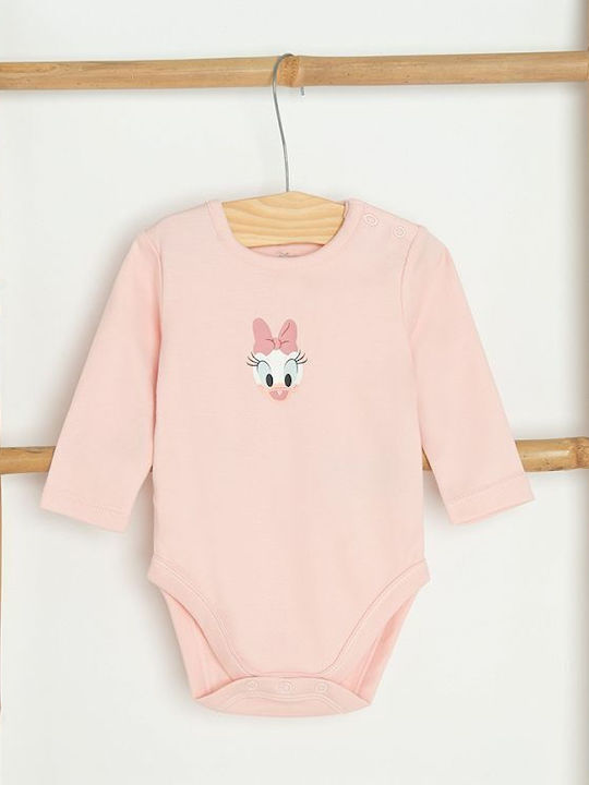Cool Club Minnie Mouse Long-Sleeved Pink 3pcs