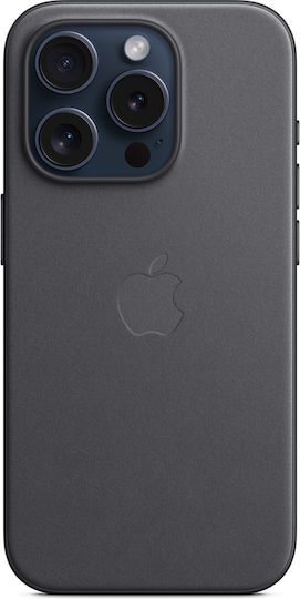Apple Back Cover Fabric Black (iPhone 15 Pro)