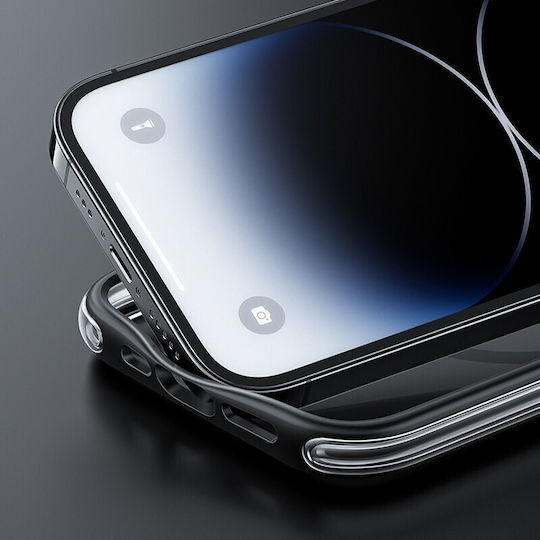 Hoco Flexible Airbag Back Cover Μαύρο (iPhone 15)