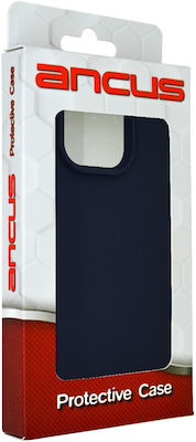 Ancus Liquid Back Cover Σιλικόνης Navy Μπλε (iPhone 15 Pro Max)