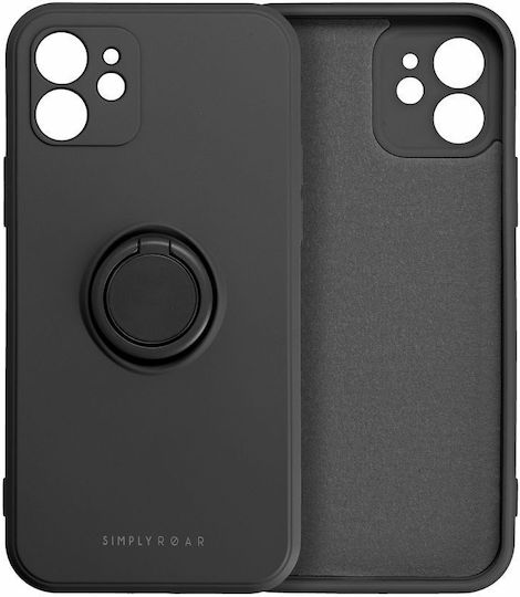 Roar Amber Back Cover Σιλικόνης Μαγνητικό Μαύρο (iPhone 15 Pro Max)