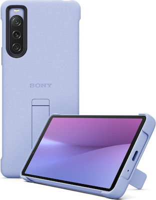 Sony Umschlag Rückseite Kunststoff Lila (Xperia 10 V)