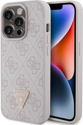 Guess 4g Metallic Back Cover Pink (Apple iPhone 15 Pro)